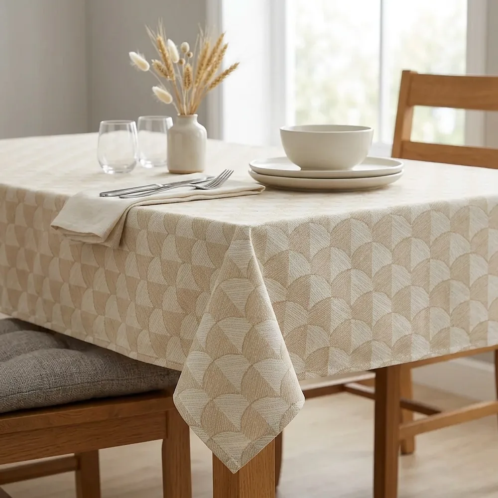 51252-scallop-gold-acrylic-wipe-clean-tablecloth-lifestyle