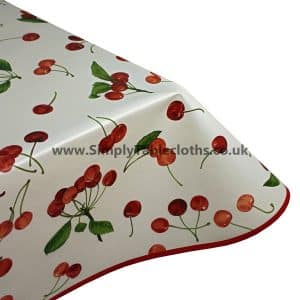 Cherries Vinyl Tablecloth