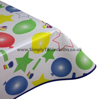 Party Time Vinyl Tablecloth