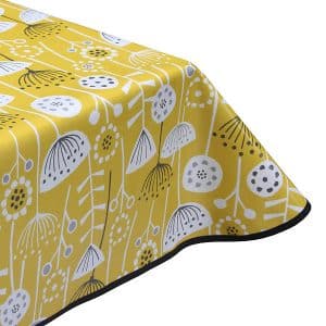 Joyful PVC Oilcloth Tablecloth