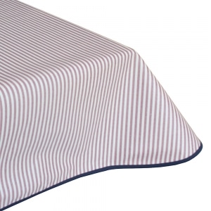 Ruled teflon wipe clean tablecloth
