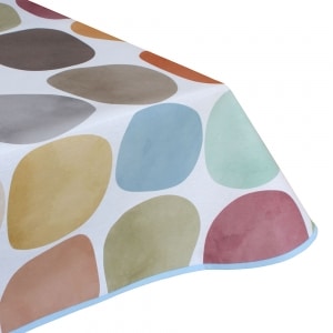 Tate spots teflon wipe clean tablecloth
