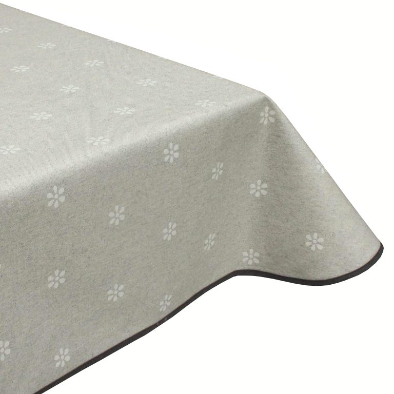 Charming Blossom Acrylic Coated Tablecloth with Teflon