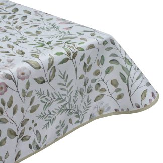Blossom Breeze Acrylic Coated Tablecloth with Teflon