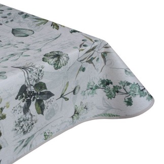 Botanical Garden Wipe Clean Acrylic Coated Tablecloth