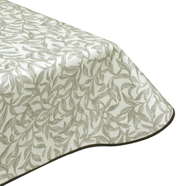 finette stone pvc oilcloth tablecloth