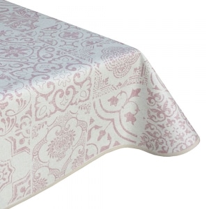 medina rose wipe clean acrylic teflon tablecloth