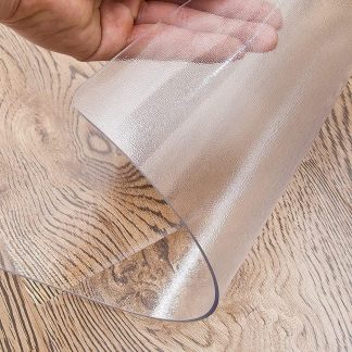 Plain frosted clear table protector