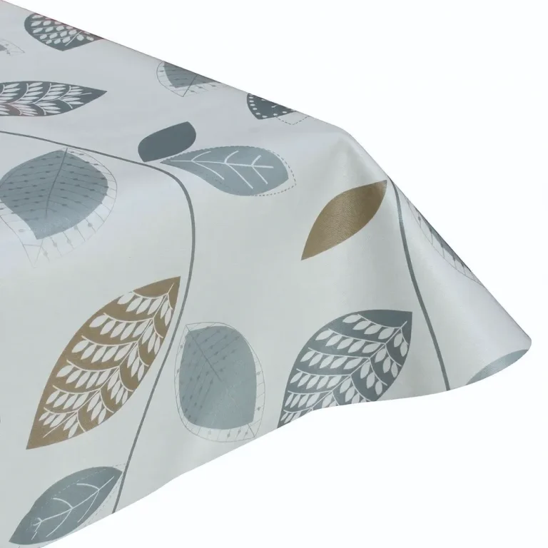 Stockholm Leaves Wipeable Vinyl Tablecloth