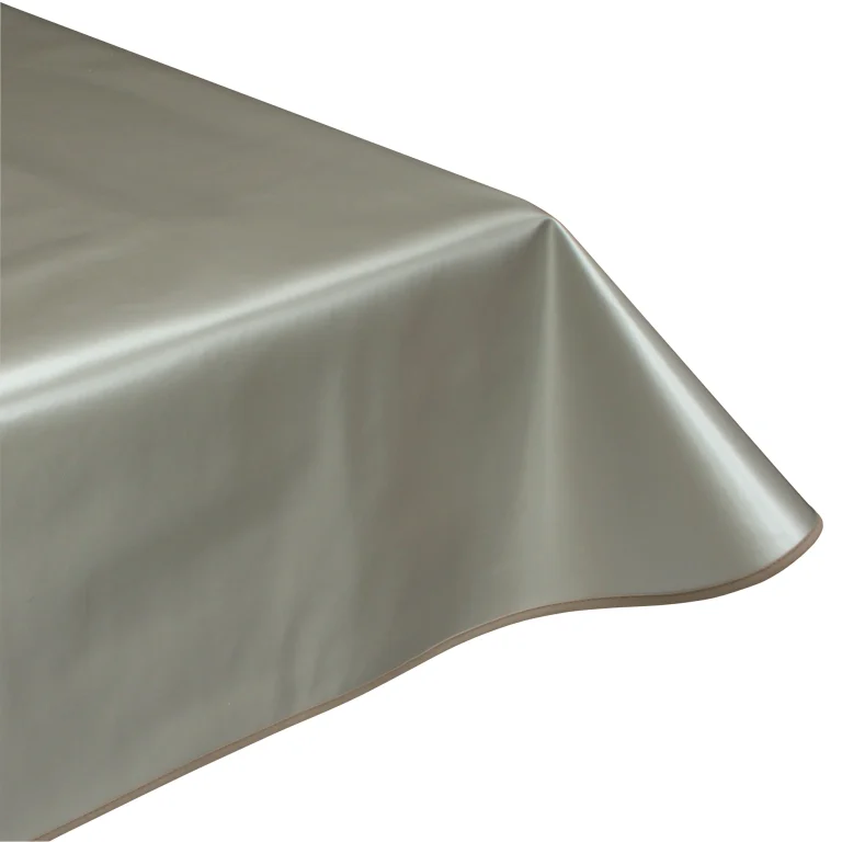 Dark pearl plain vinyl tablecloth