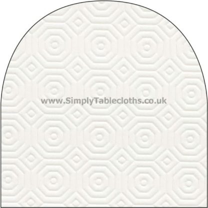Oval White Protector