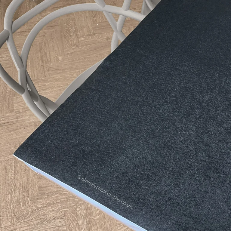 Black Table Felt Protector - Cut To Size
