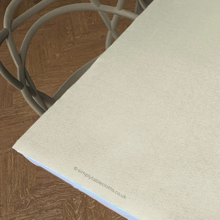 Cream Table Felt Protector - Cut To Size